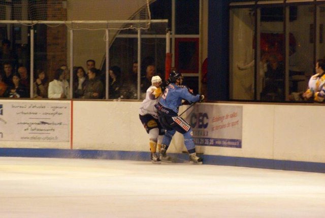 Photo hockey match Angers  - Chamonix  le 19/09/2009