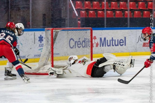 Photo hockey match Grenoble U20 - HC74 le 12/03/2023
