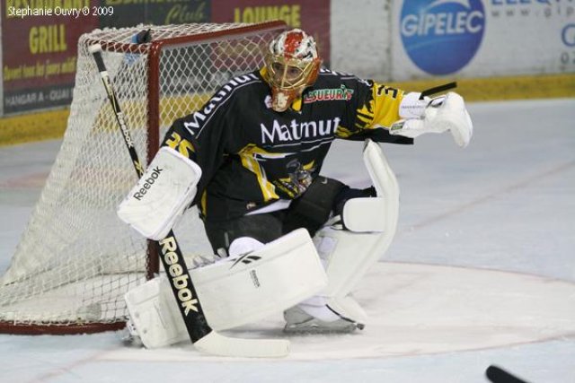 Photo hockey match Rouen - Caen  le 22/09/2009