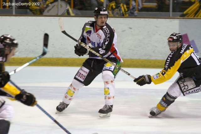 Photo hockey match Rouen - Caen  le 22/09/2009