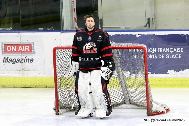 Photo hockey match Nice - Briançon  le 17/03/2023