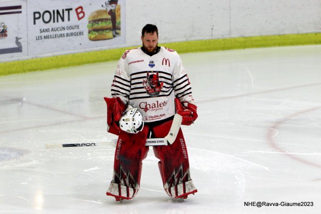 Photo hockey match Nice - Briançon  le 17/03/2023
