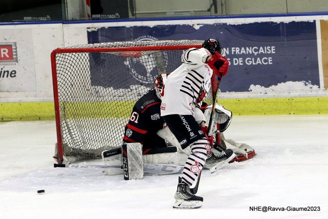 Photo hockey match Nice - Briançon  le 17/03/2023