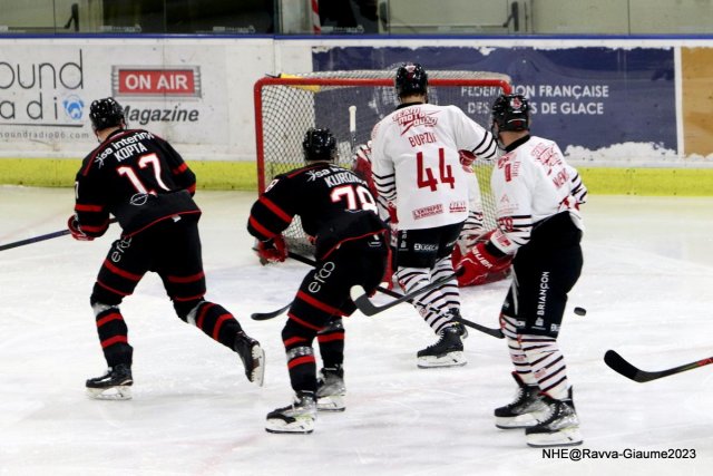 Photo hockey match Nice - Briançon  le 17/03/2023