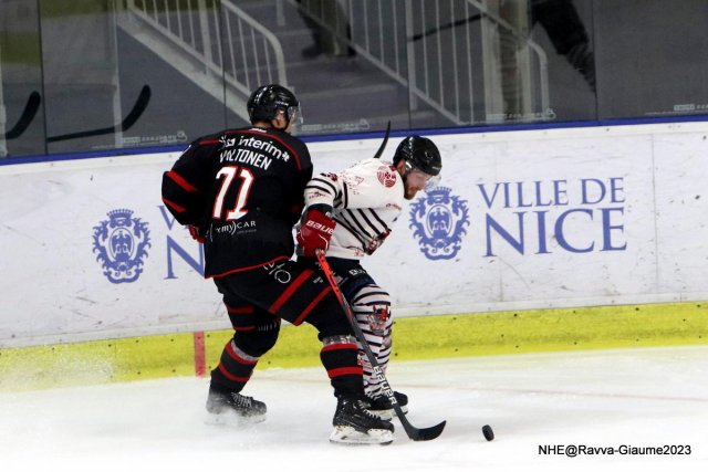 Photo hockey match Nice - Briançon  le 17/03/2023