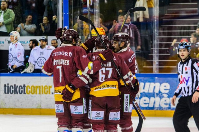 Photo hockey match Genève - Lugano le 18/03/2023