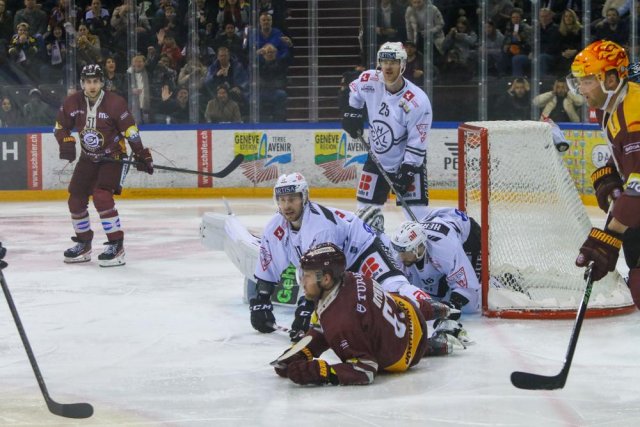 Photo hockey match Genève - Lugano le 18/03/2023
