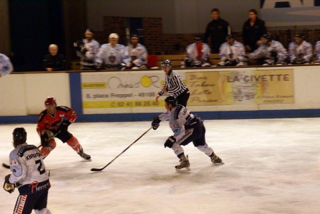 Photo hockey match Angers  - Neuilly/Marne le 22/09/2009
