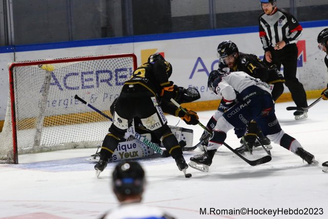 Photo hockey match Rouen - Angers  le 21/03/2023