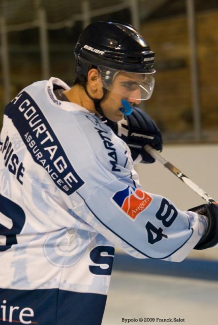 Photo hockey match Angers  - Neuilly/Marne le 22/09/2009