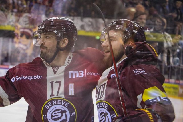 Photo hockey match Genève - Lugano le 24/03/2023