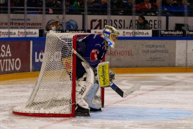 Photo hockey match Zug - Genève le 02/04/2023