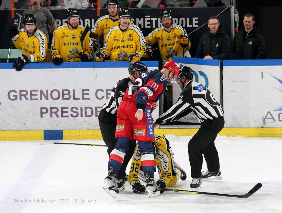 Grenoble  8 - 2 Rouen