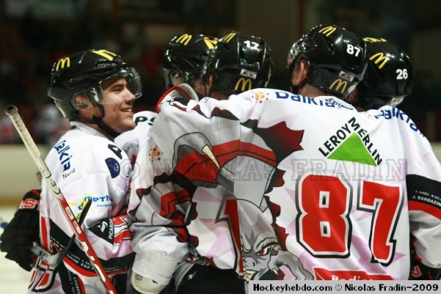 Photo hockey match Briançon  - Amiens  le 26/09/2009