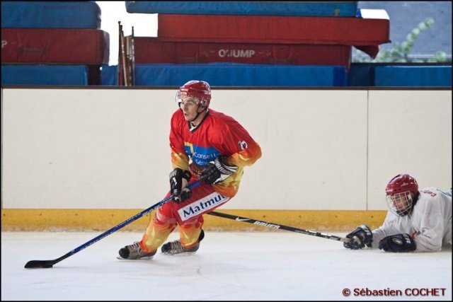 Photo hockey match Orléans - Courbevoie II le 26/09/2009