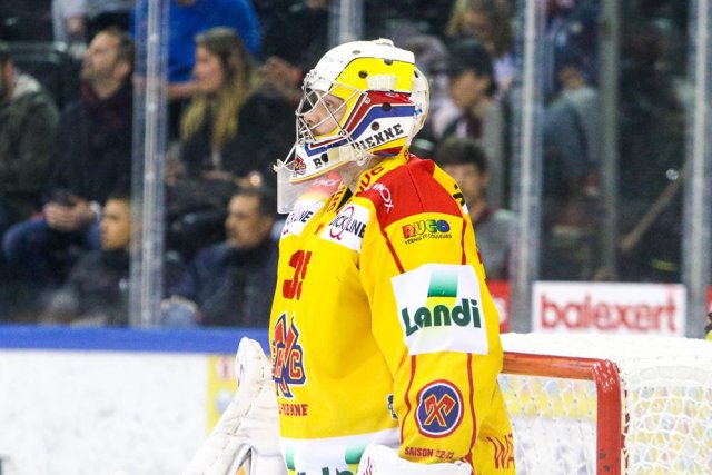 Photo hockey match Genève - Bienne le 15/04/2023