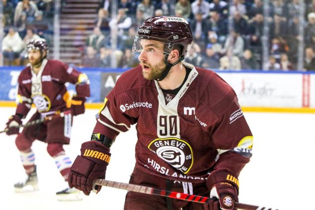 Photo hockey match Genève - Bienne le 15/04/2023