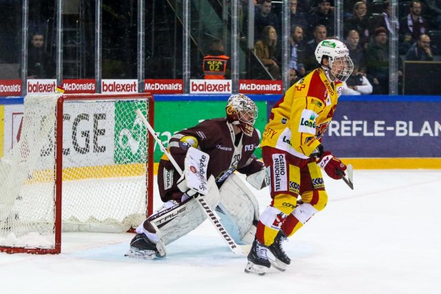 Photo hockey match Genève - Bienne le 15/04/2023