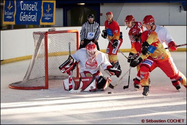 Photo hockey match Orléans - Courbevoie II le 26/09/2009