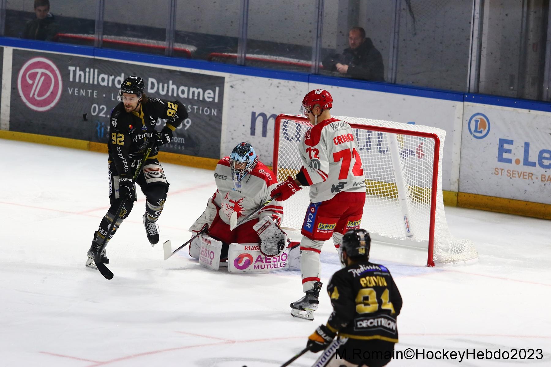 Rouen 4 - 3 Grenoble 