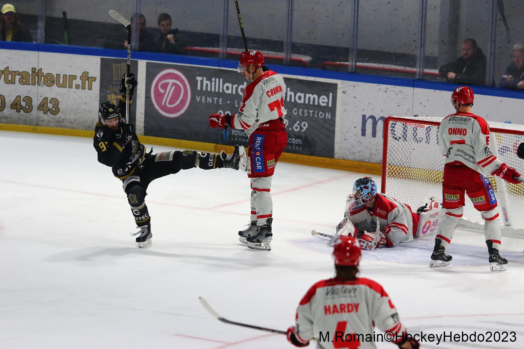 Rouen 4 - 3 Grenoble 