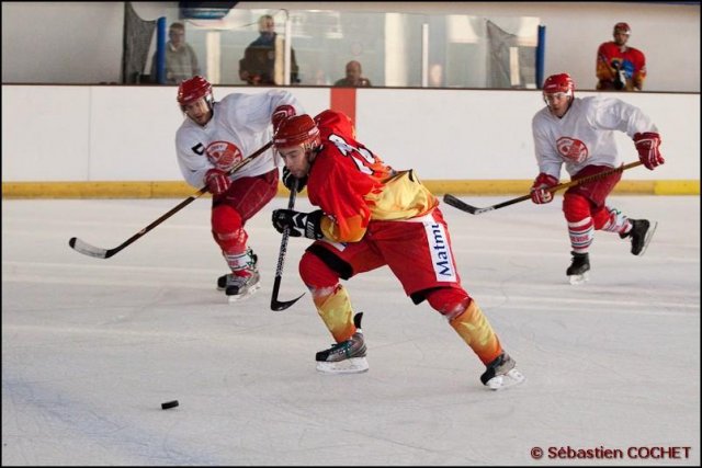 Photo hockey match Orléans - Courbevoie II le 26/09/2009