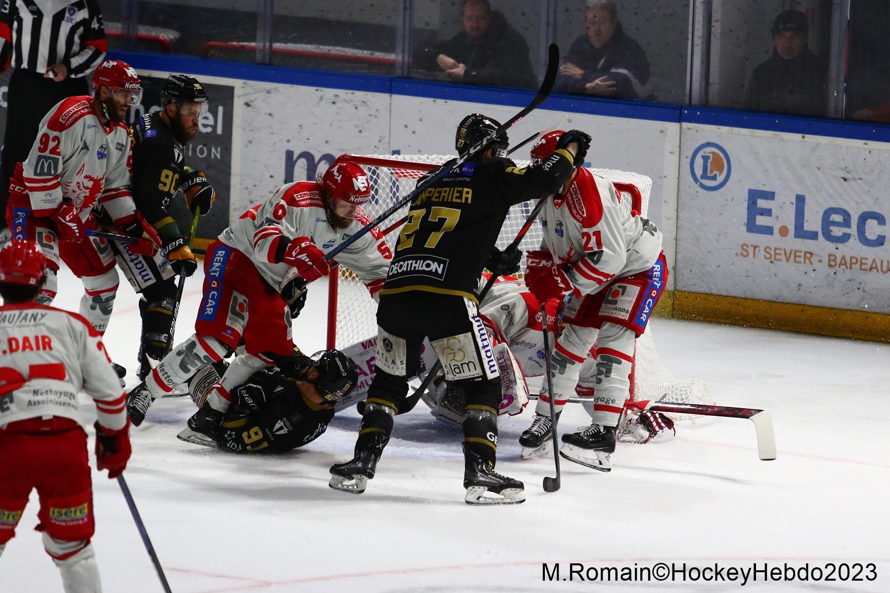 Rouen 4 - 3 Grenoble 