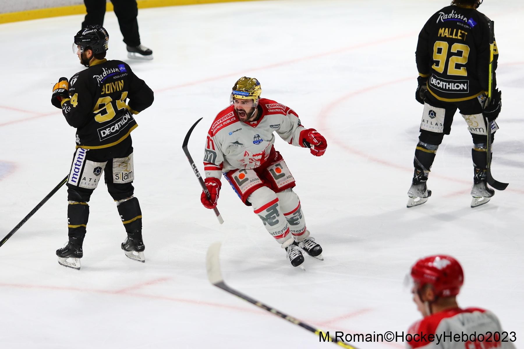 Rouen 4 - 3 Grenoble 