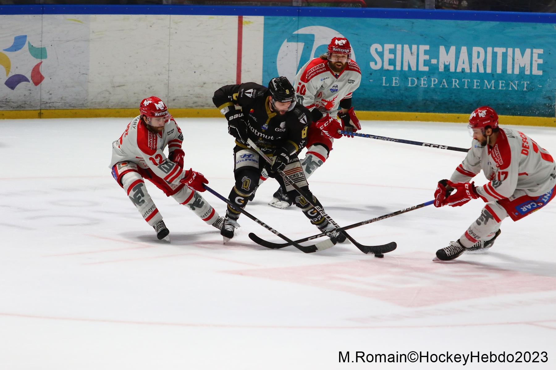 Rouen 4 - 3 Grenoble 