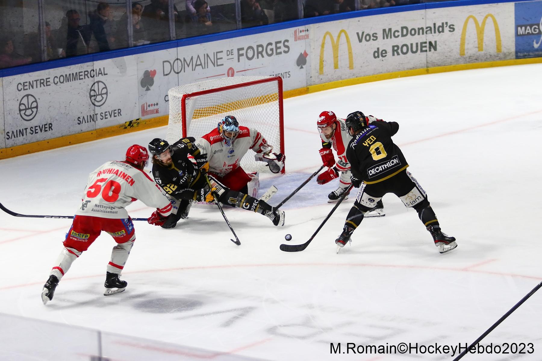 Rouen 4 - 3 Grenoble 