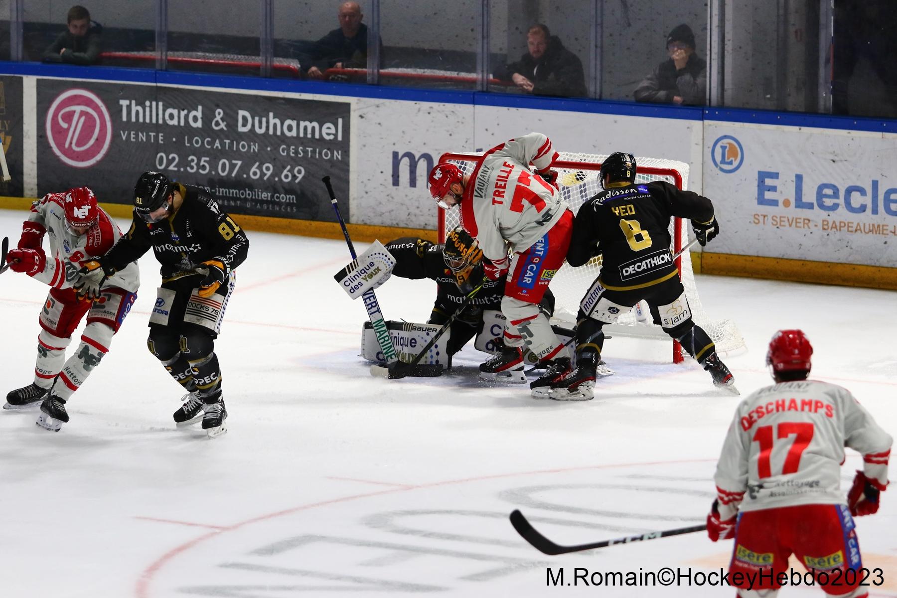Rouen 4 - 3 Grenoble 