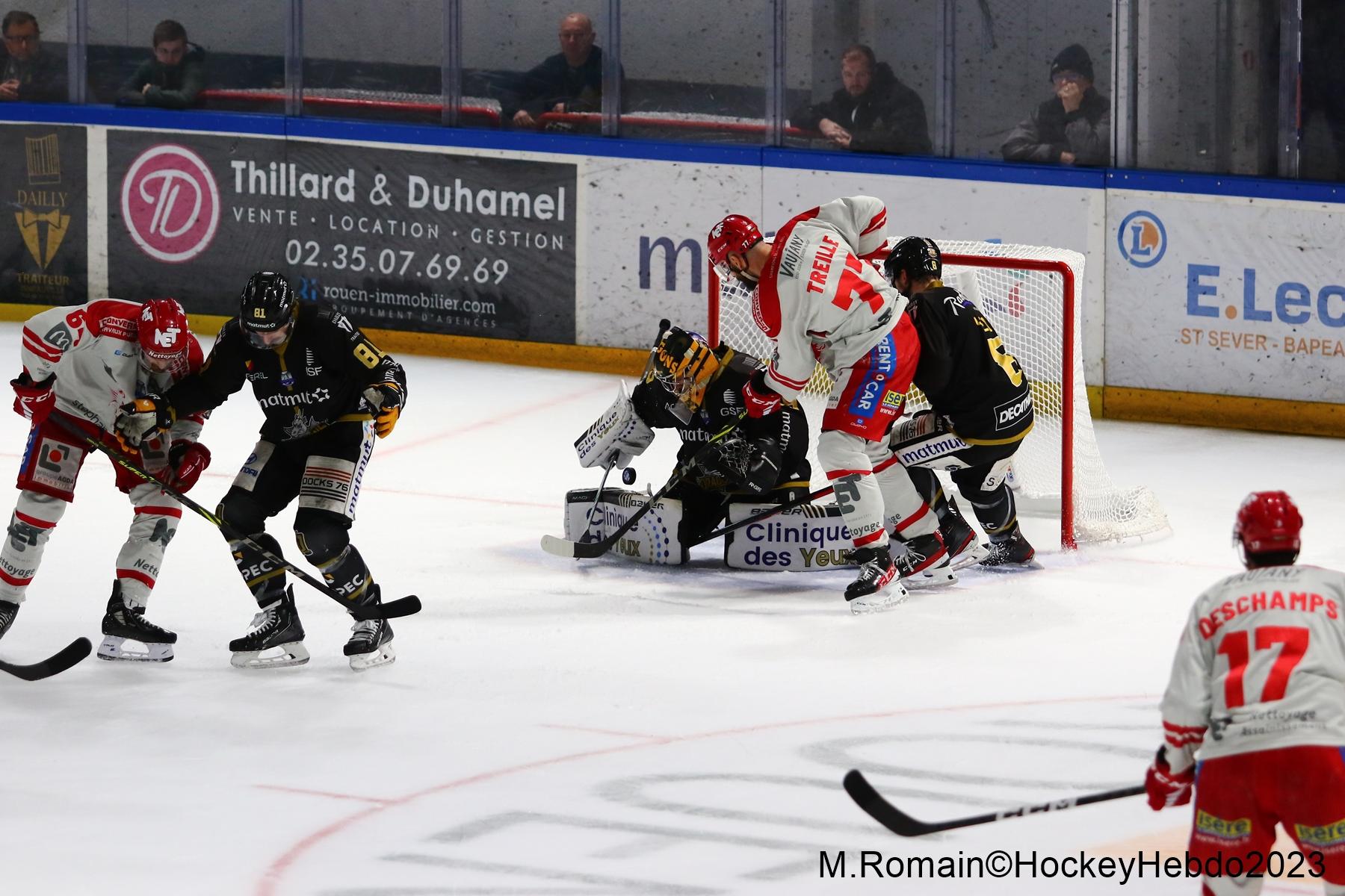 Rouen 4 - 3 Grenoble 