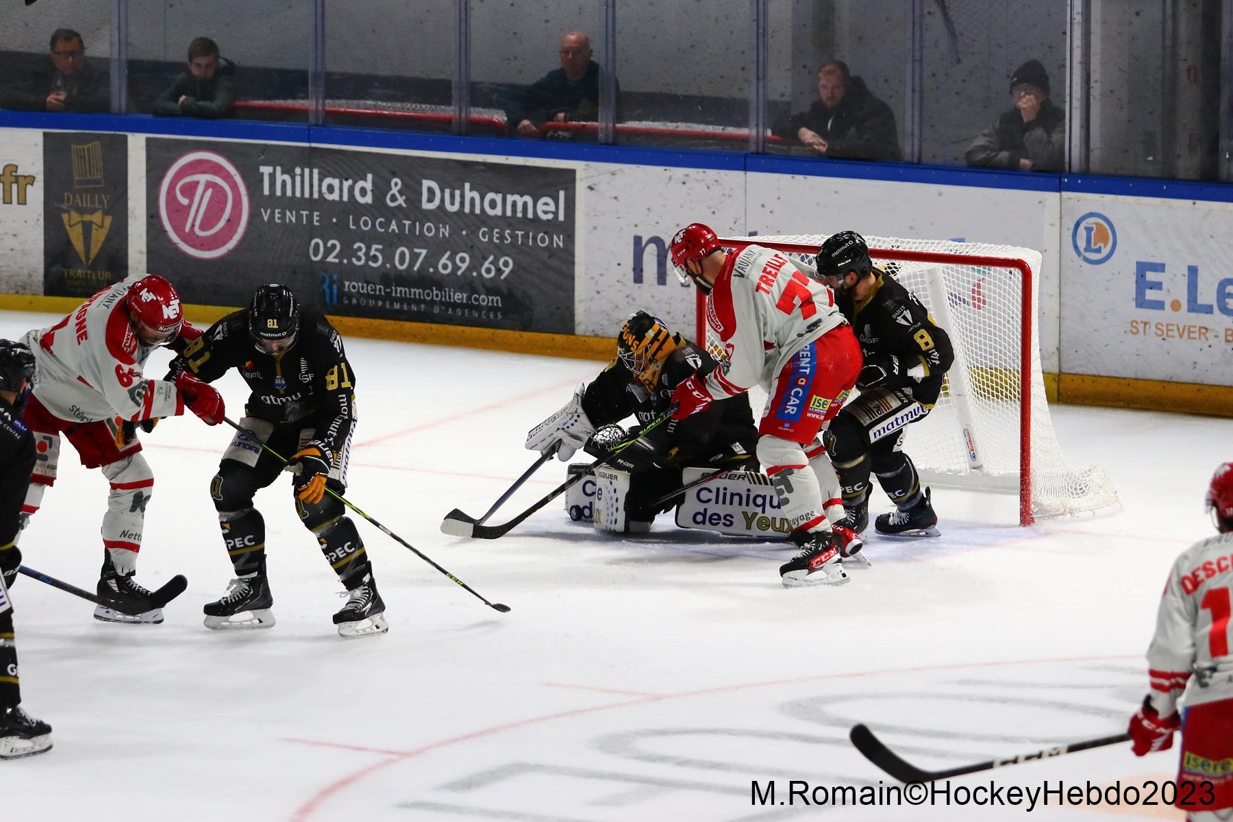 Rouen 4 - 3 Grenoble 