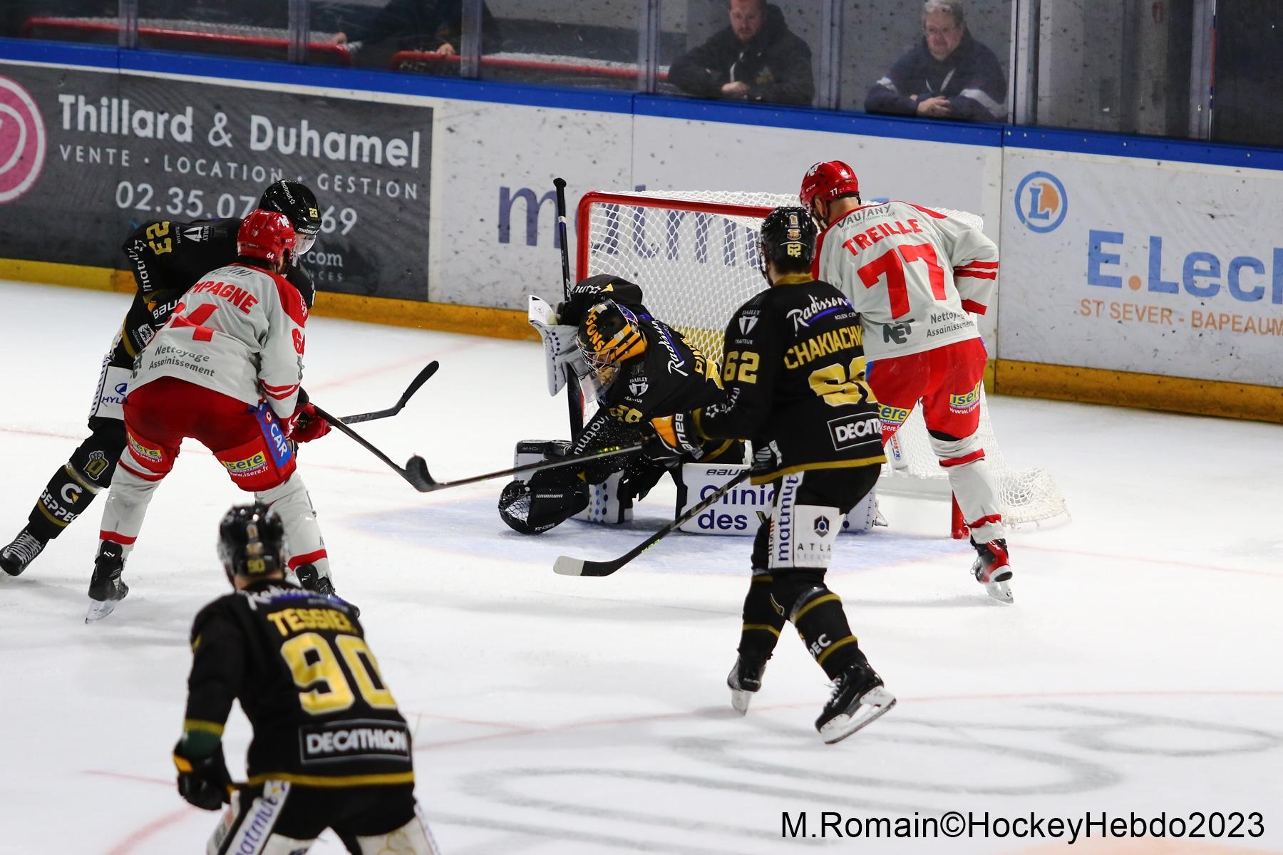 Rouen 4 - 3 Grenoble 