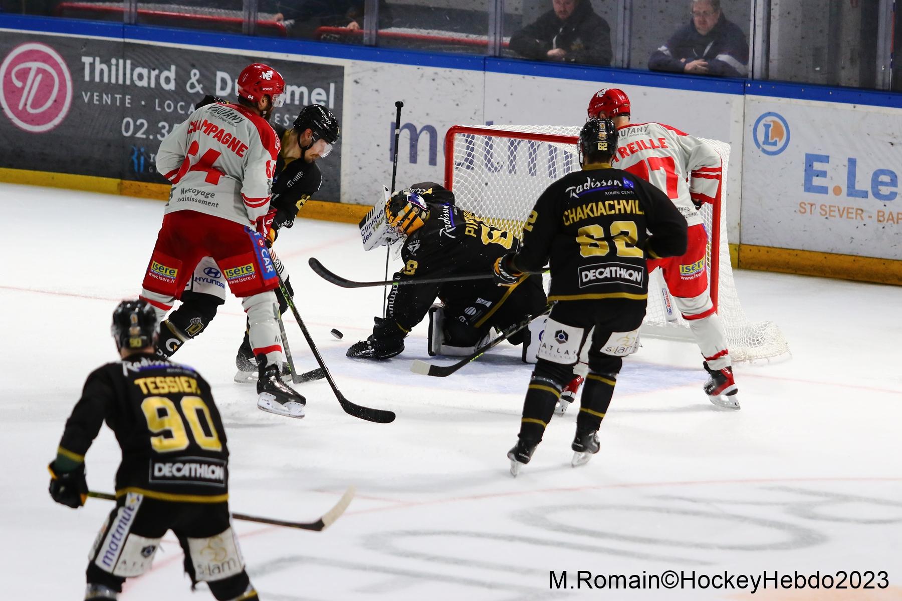 Rouen 4 - 3 Grenoble 