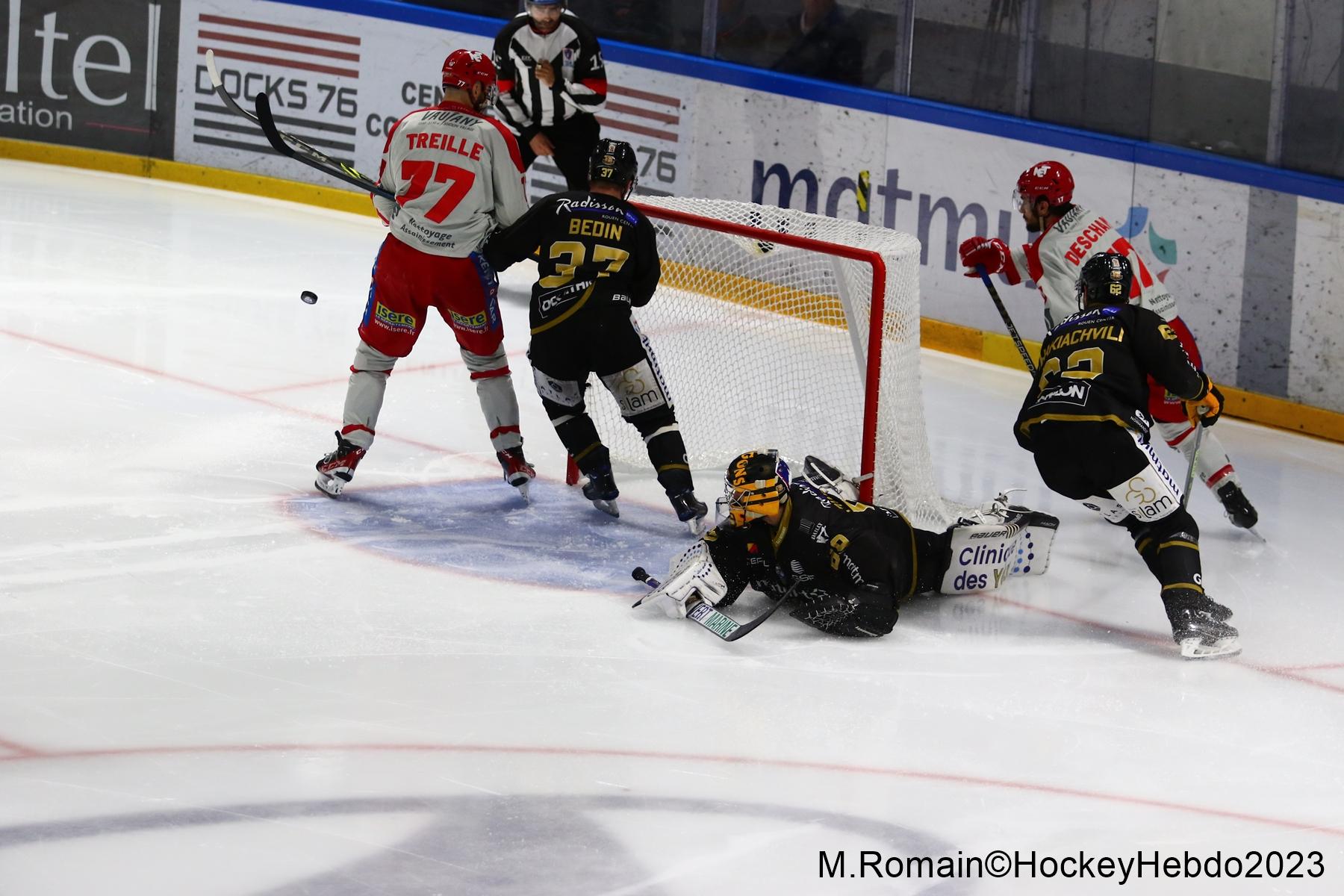 Rouen 4 - 3 Grenoble 