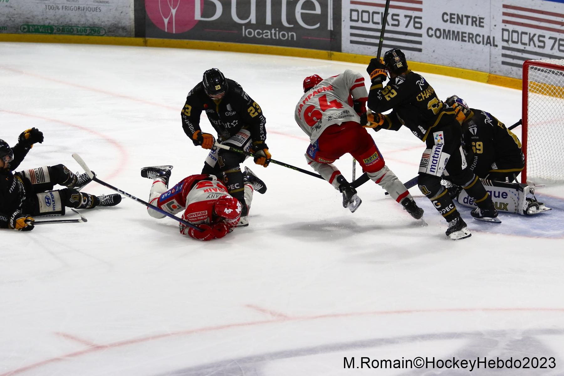 Rouen 4 - 3 Grenoble 