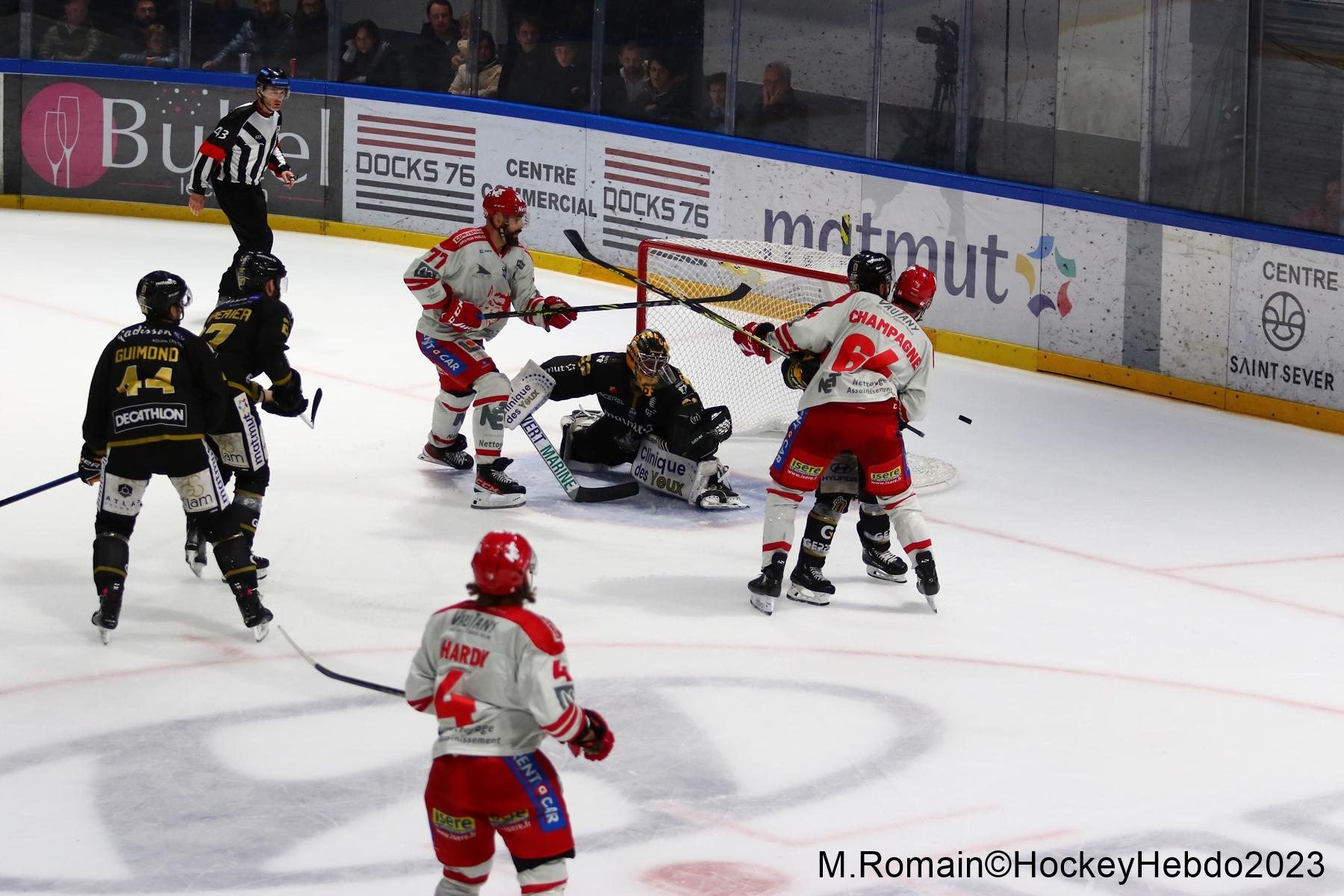 Rouen 4 - 3 Grenoble 