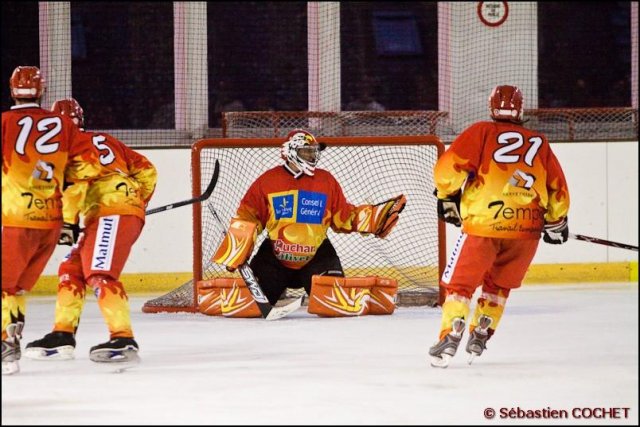 Photo hockey match Orléans - Courbevoie II le 26/09/2009
