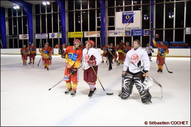 Photo hockey match Orléans - Courbevoie II le 26/09/2009