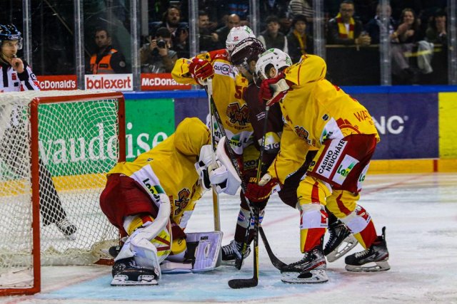 Photo hockey match Genève - Bienne le 22/04/2023