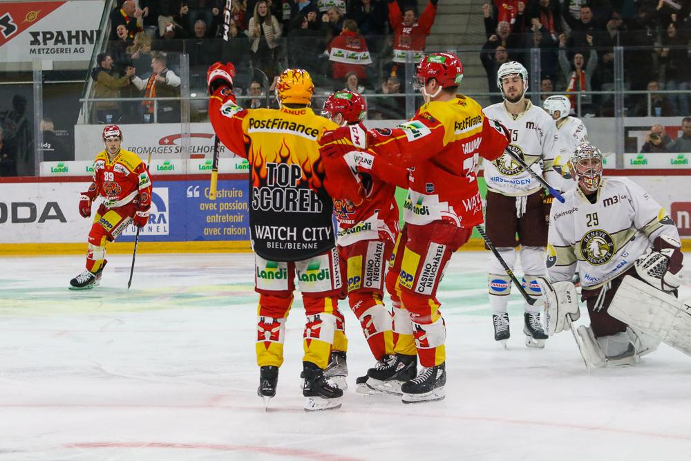 Bienne 4 - 2 Genève