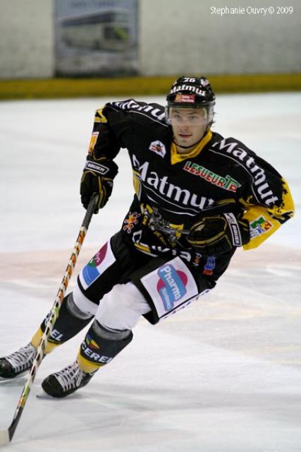Photo hockey match Rouen - Dijon  le 26/09/2009
