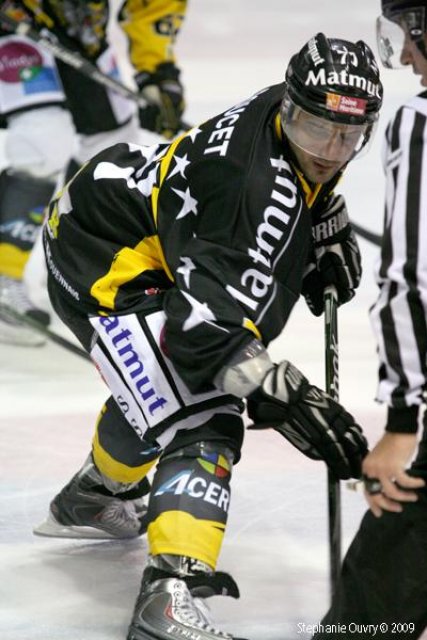 Photo hockey match Rouen - Dijon  le 26/09/2009