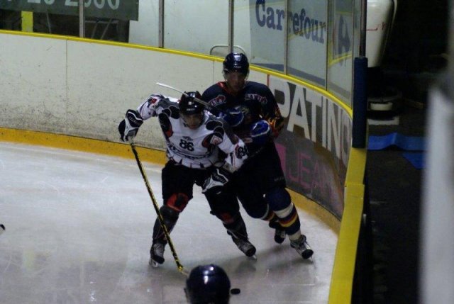 Photo hockey match Nice - Mulhouse le 26/09/2009