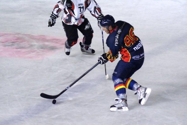 Photo hockey match Nice - Mulhouse le 26/09/2009