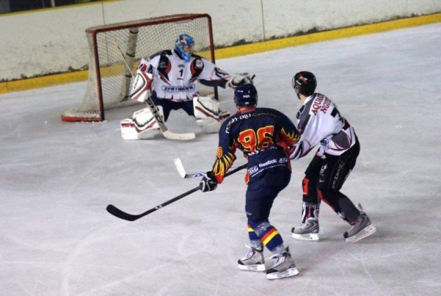 Photo hockey match Nice - Mulhouse le 26/09/2009