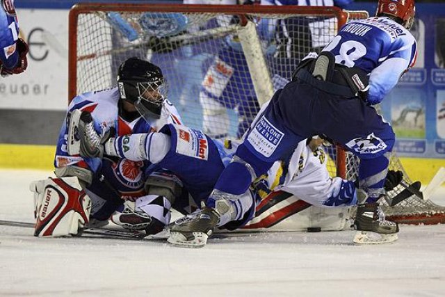 Photo hockey match Lyon - Dunkerque le 26/09/2009