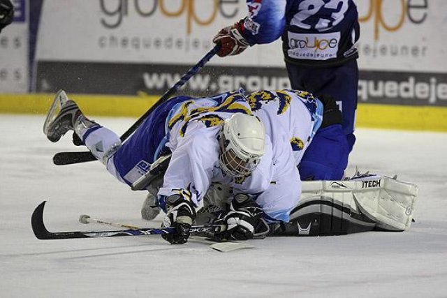 Photo hockey match Lyon - Dunkerque le 26/09/2009
