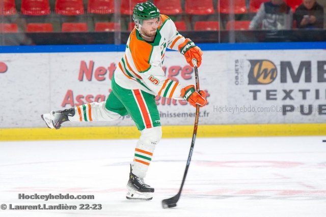 Photo hockey match Grenoble  - Trois-Rivières le 31/08/2023